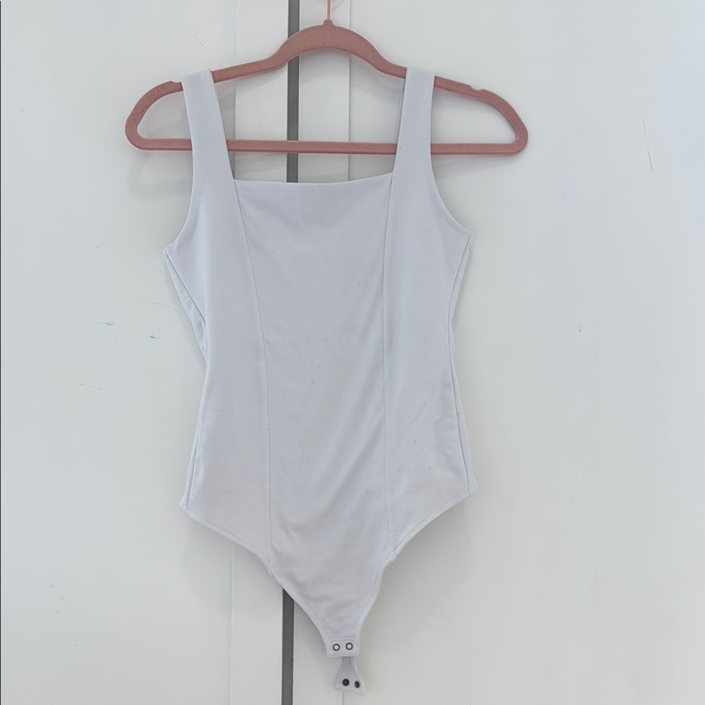 Abercrombie and Fitch White Bodysuit